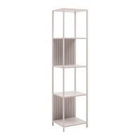 REGÁL MODANO -EXKLUSIV- - kašmírová, Modern, kov/kompozitné drevo (40/170/35cm) - Mömax