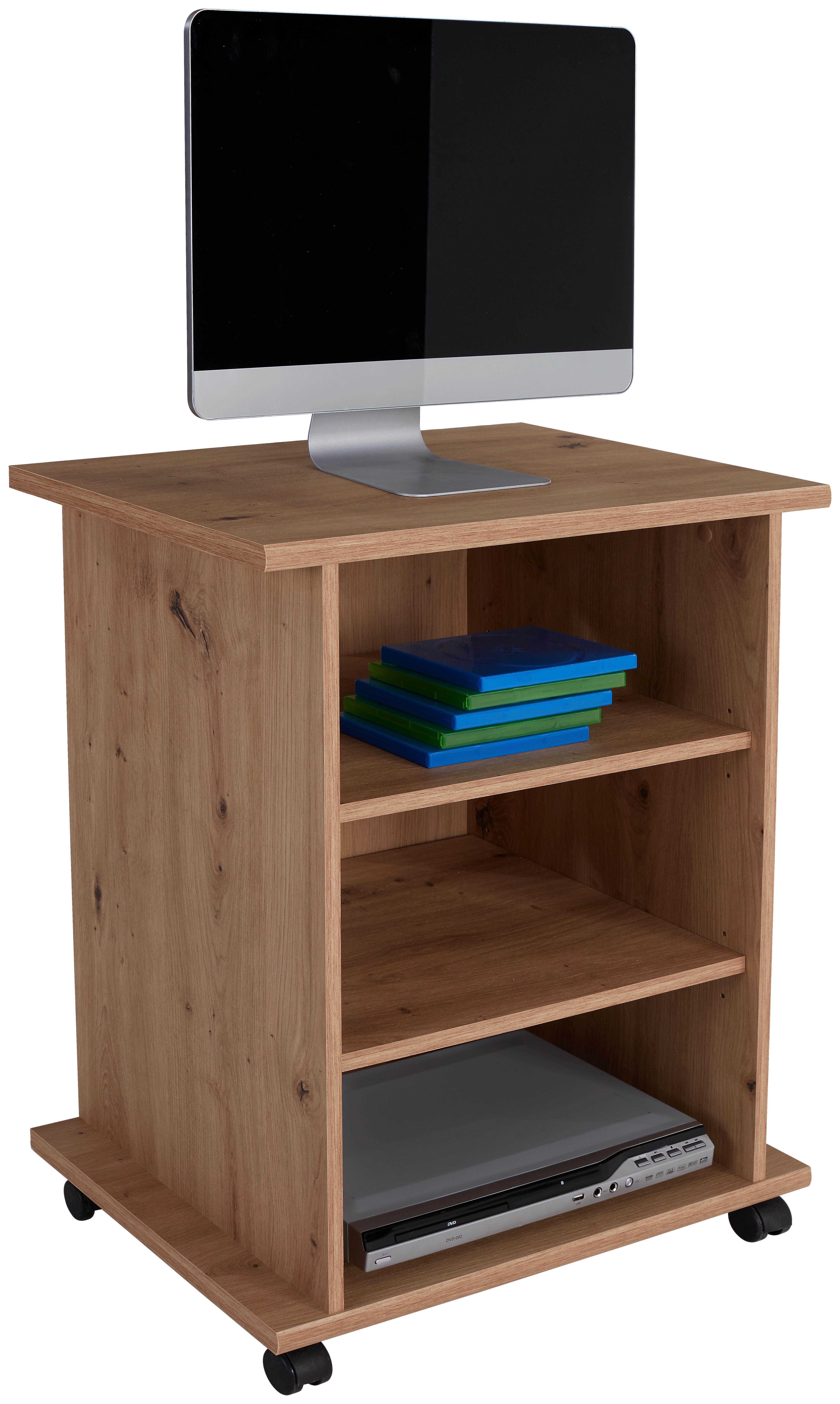 Phonotisch Jürgen  B: 65 cm Artisan Eiche Dekor - Eichefarben, MODERN, Holzwerkstoff (65/76/40cm)