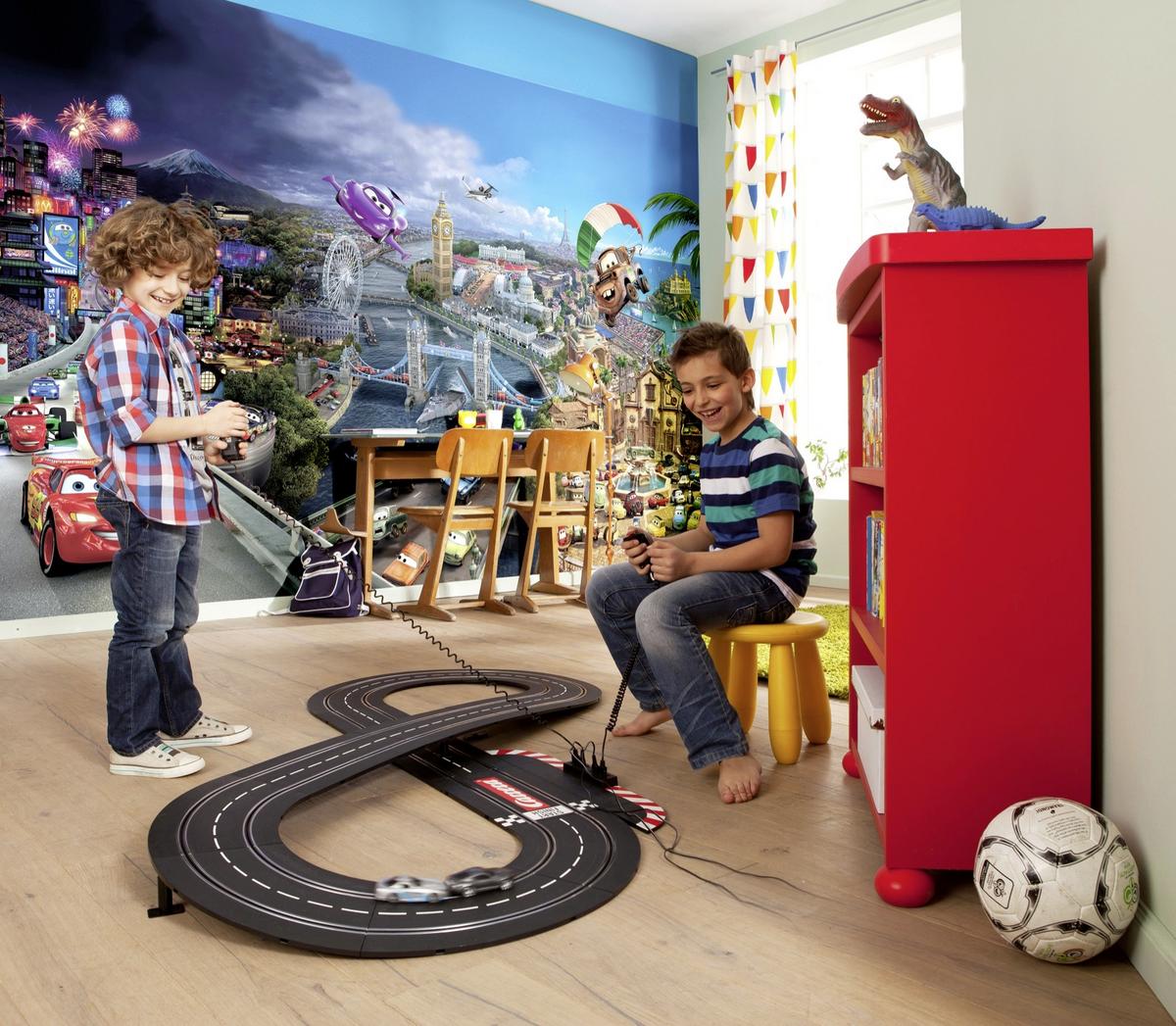 Fototapete Cars World - Multicolor, Design, Papier (368/254cm) - Disney