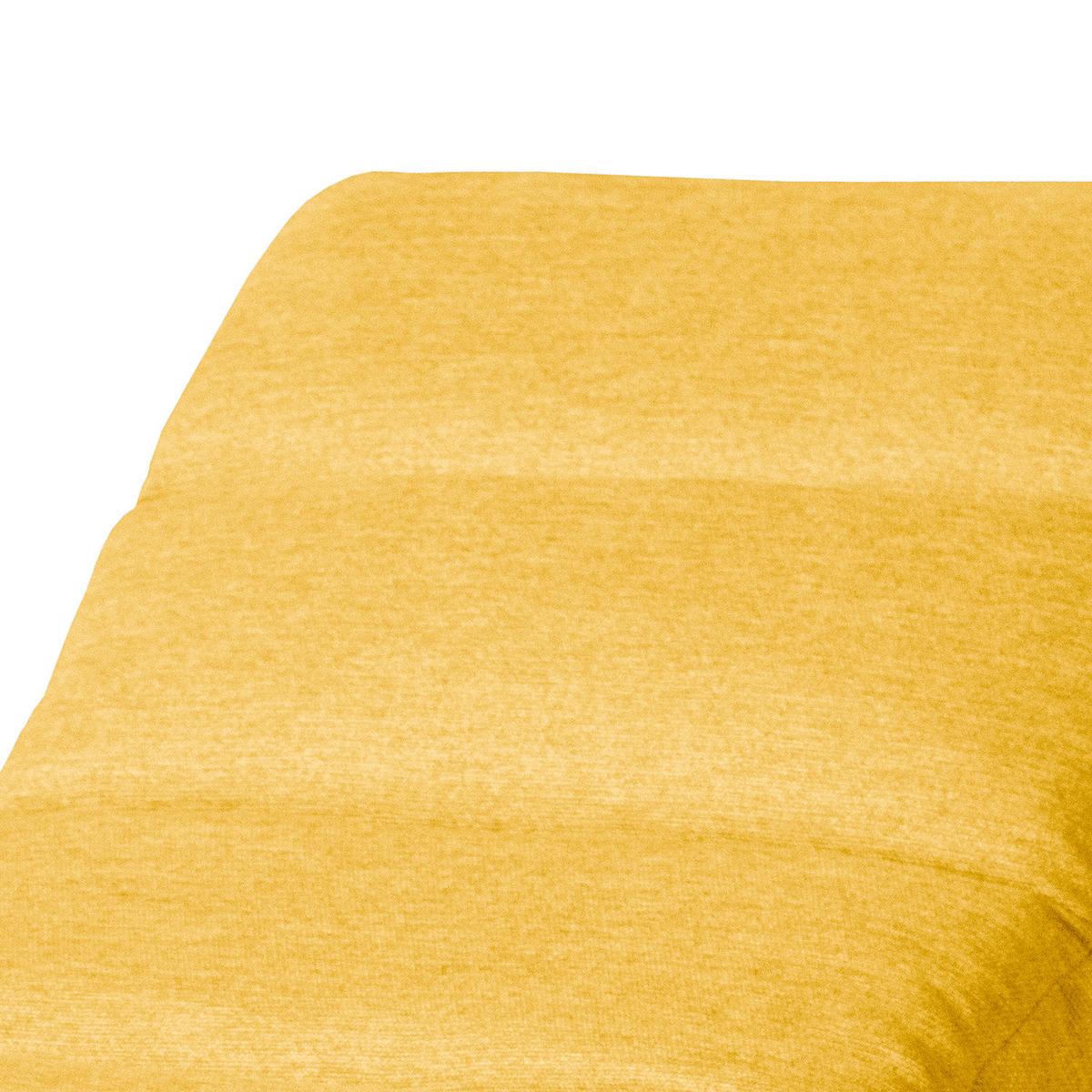 Relaxliege Swing Blick Gelb B: 65 cm - Gelb/Schwarz, Design, Textil (65/65/171cm) - Livetastic