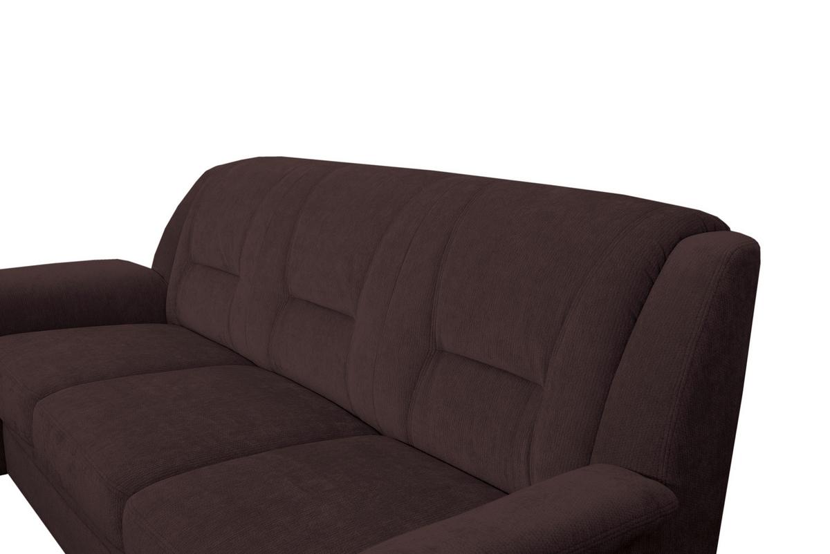 3-SITZER-SOFA Rafael, Dunkelrot B: 209 cm - Beige/Schwarz, Trend, Textil (209/95/95cm)