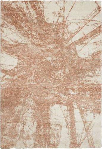 Webteppich My Bologna - Cognac/Creme, LIFESTYLE, Textil (80/150cm) - Obsession
