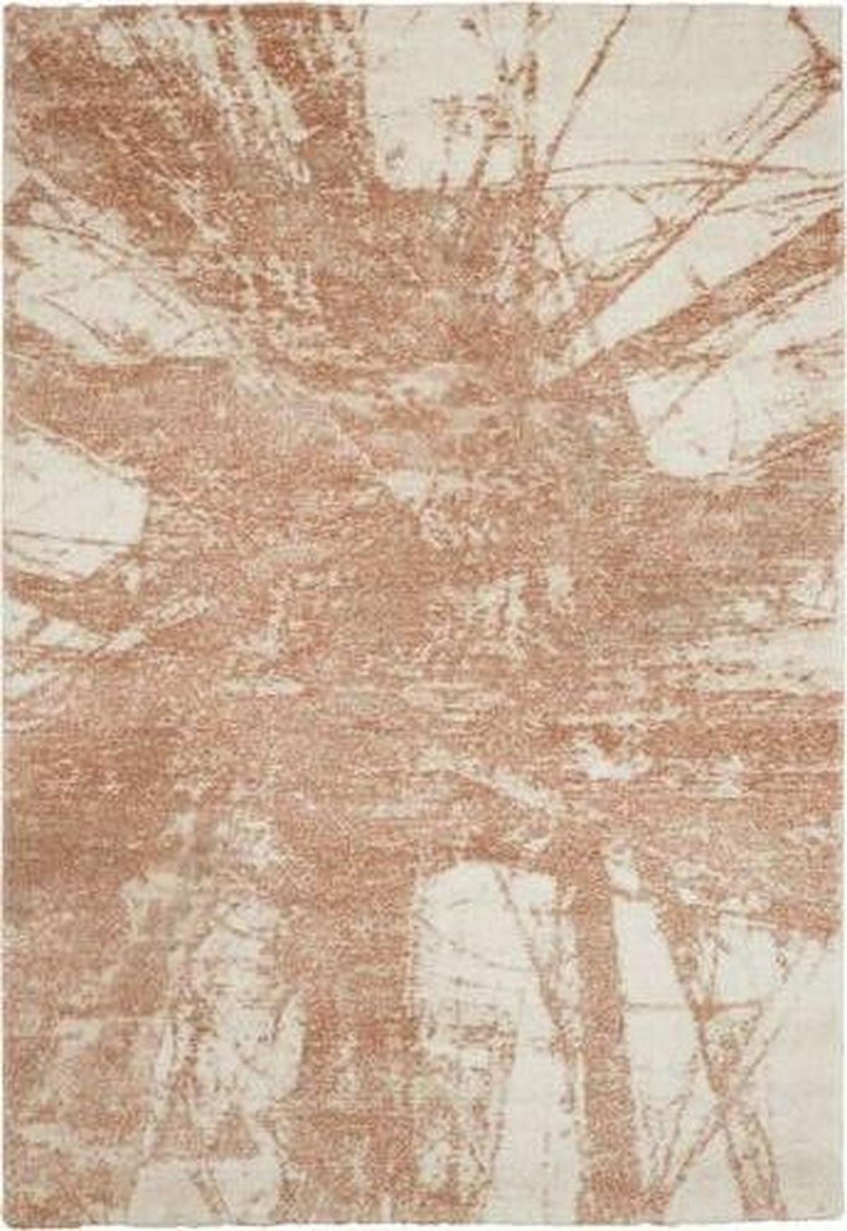 Webteppich My Bologna - Cognac/Creme, LIFESTYLE, Textil (80/150cm) - Obsession