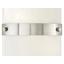 Wandleuchte Square - Weiß/Nickelfarben, KONVENTIONELL, Glas/Metall (15/25,5cm) - Ombra Wandleuchte Square - Weiß/Nickelfarben, KONVENTIONELL, Glas/Metall (15/25,5cm) - Ombra