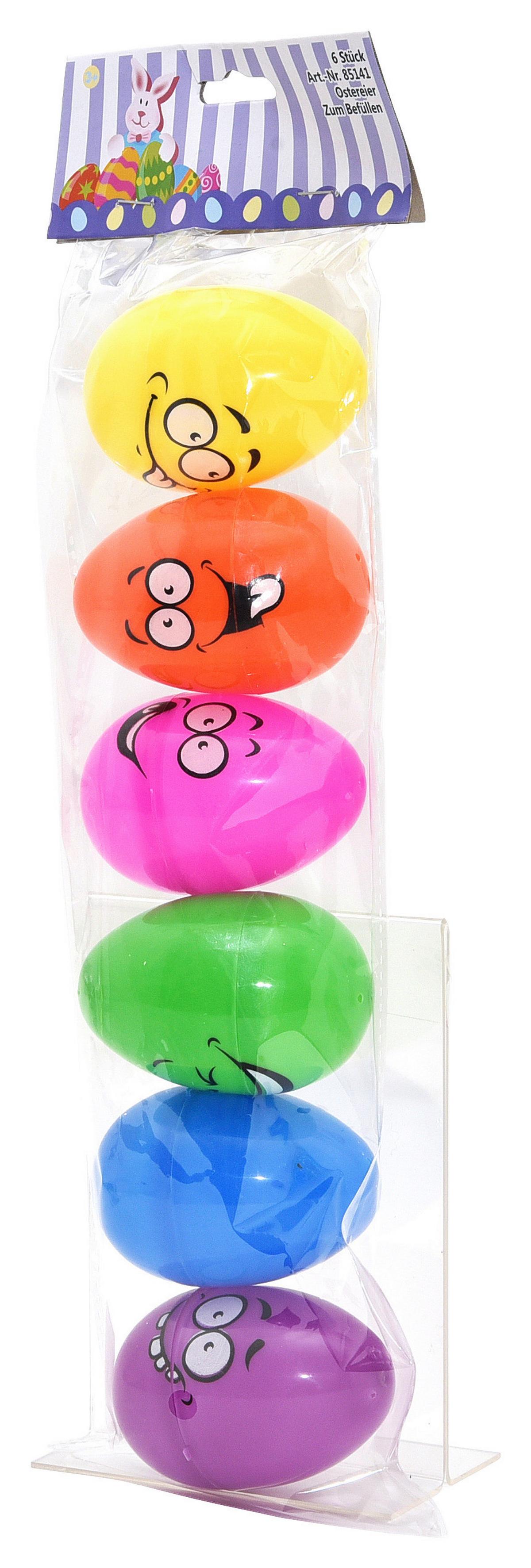 Osterei Haukea 85141 - KONVENTIONELL, Kunststoff (8cm)