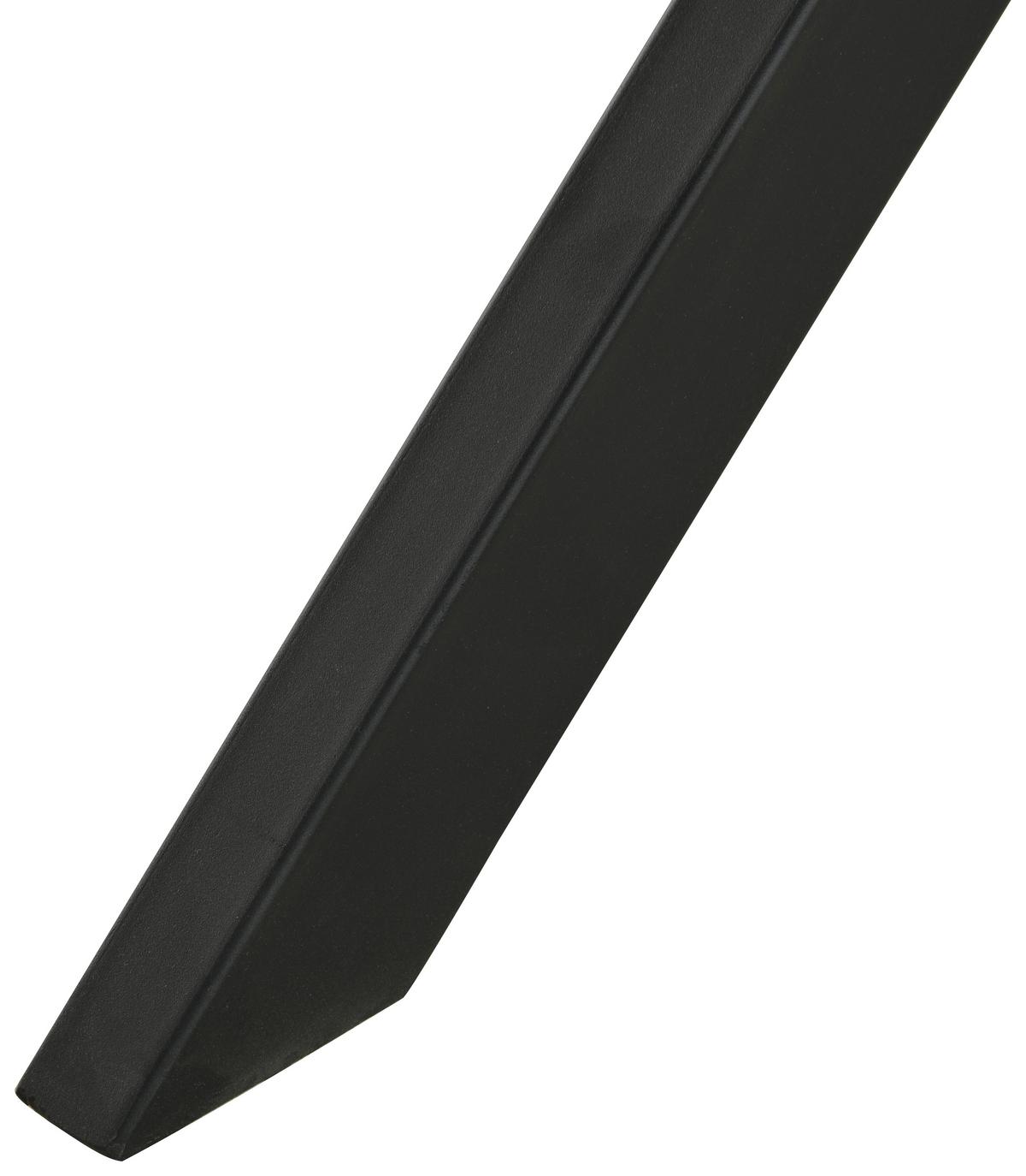 Esstisch Lote-Giga-S - Schwarz/Grau, MODERN, Holzwerkstoff/Metall (180/75/90cm)