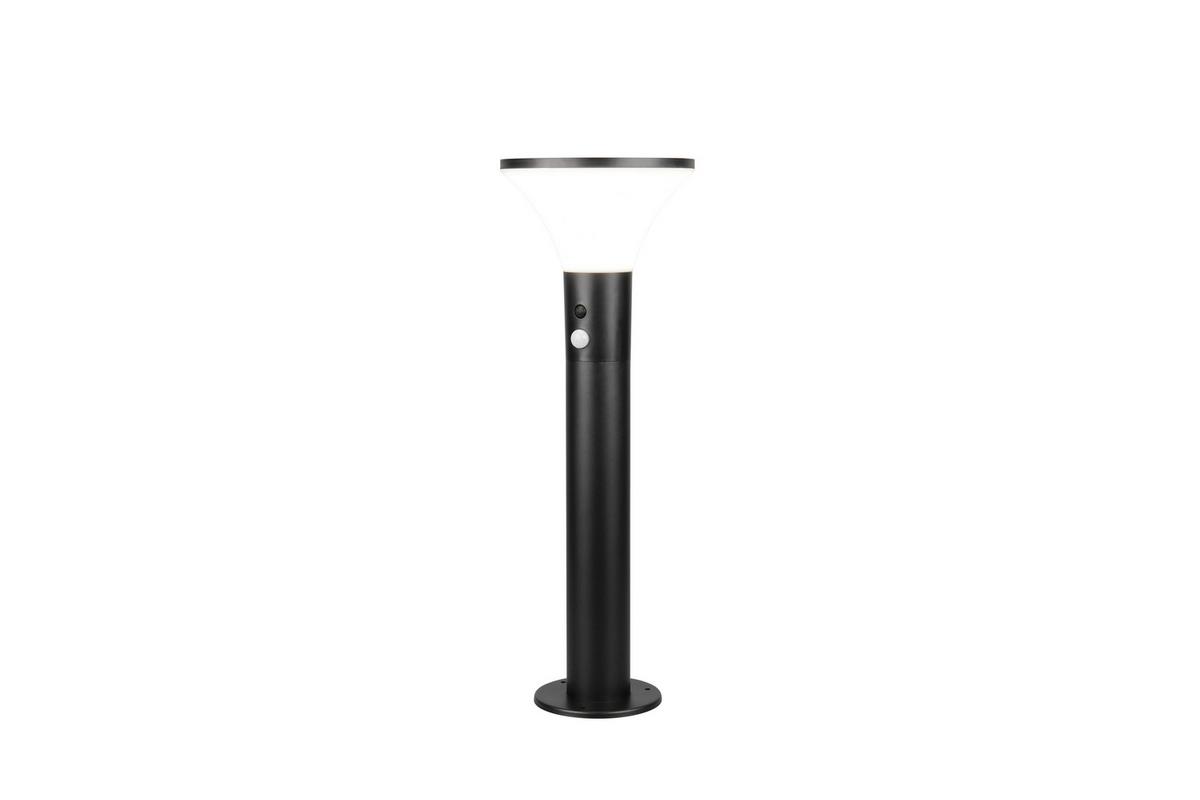 WEGELEUCHTE Solarleuchte., 4000K, Kaltweiß - Schwarz/Weiß, Design, Kunststoff/Metall (17,5/50cm)