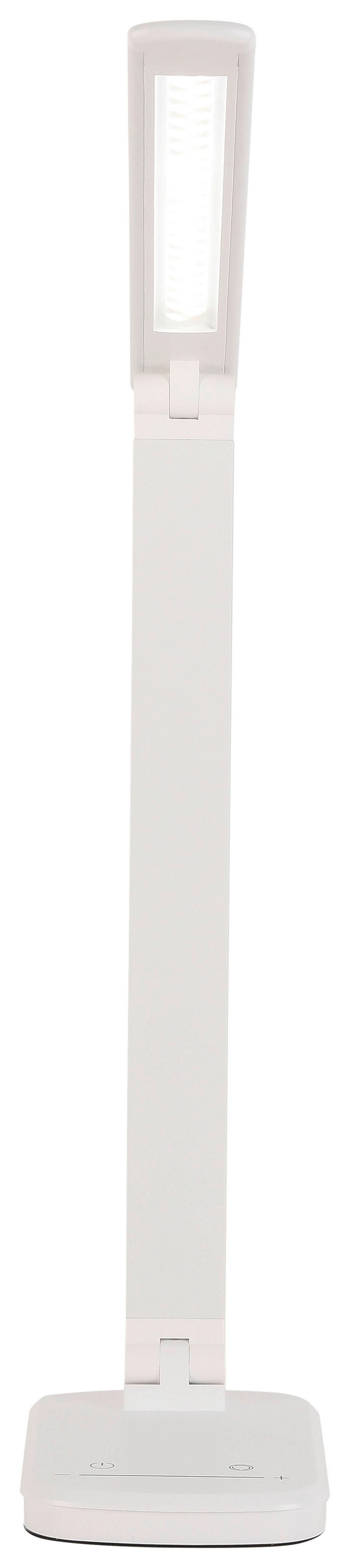 Stolní LED svítidlo TOMI - bílá, Moderní, kov/plast (38,5/10,2/35,9cm) - Mömax