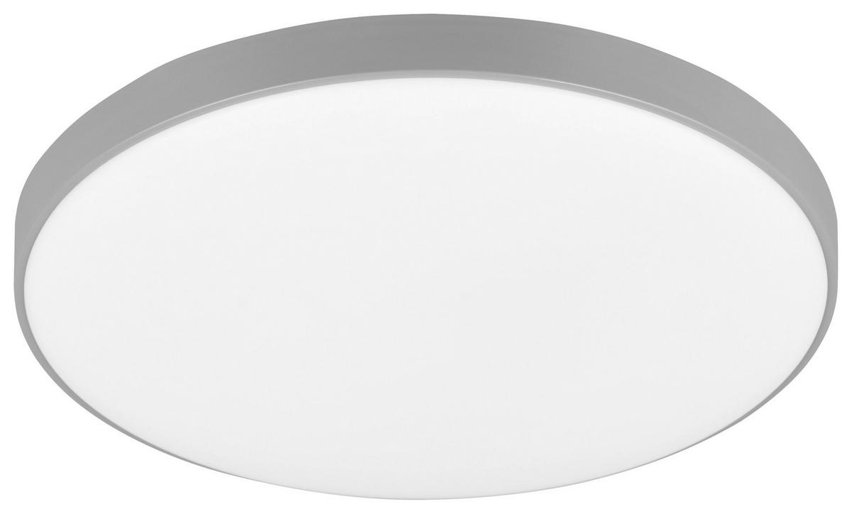 LED-Deckenleuchte Agata - Titanfarben, Basics, Kunststoff (27/5,6cm) - Luca Bessoni