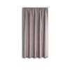 Vorhang mit Band 135x175 cm Taupe - Taupe, KONVENTIONELL, Textil (135/175cm) - Ondega