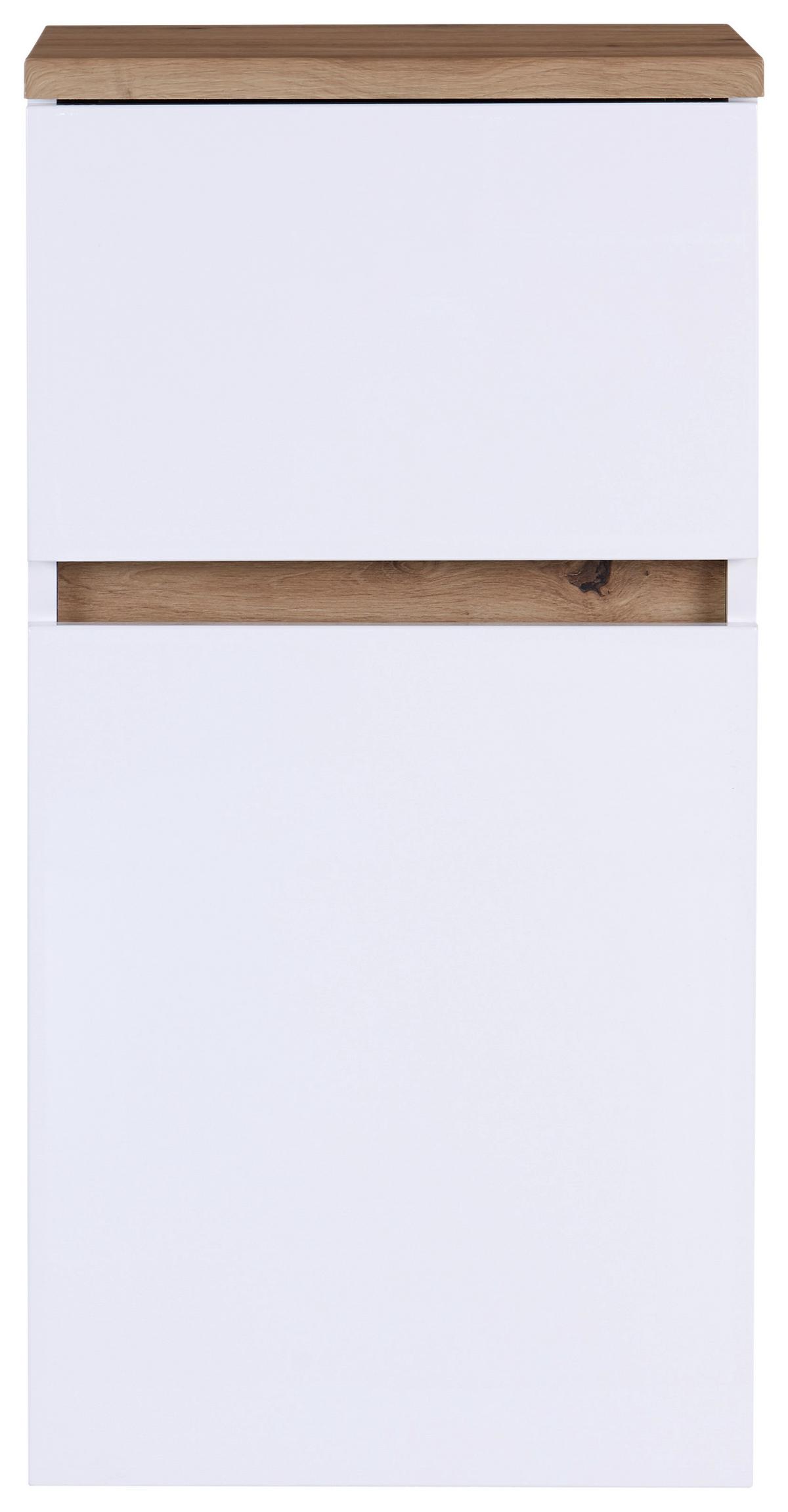 Alsószekrény Marbella - fehér, Modern, faalapú anyag (40/81/35cm)