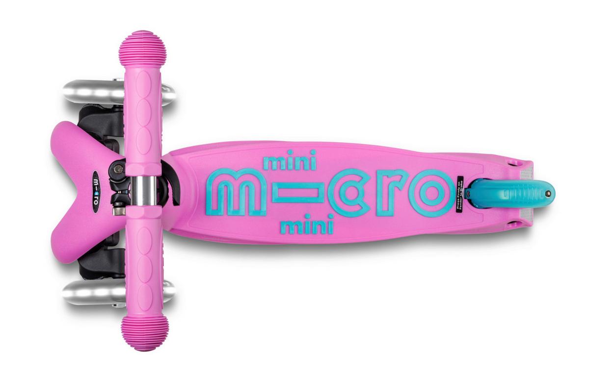 Kinderscooter Flieder Mmd398 Mini Micro Foldable - Flieder, Basics, Kunststoff (55/26,5/53-67cm) - Micro Mobility