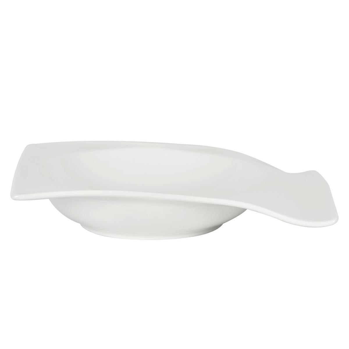 Suppenteller Hilja - Weiß, Basics, Keramik (25,5/5,5/20,5cm) - Luca Bessoni