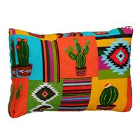 Palettenkissen Rückenkissen 60x40 Cm Bunt Loungekissen - Blau/Gelb, Basics, Textil (60/40/20cm) - Gardenson