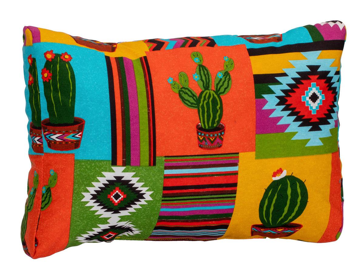 Palettenkissen Rückenkissen 60x40 Cm Bunt Loungekissen - Blau/Gelb, Basics, Textil (60/40/20cm) - Gardenson