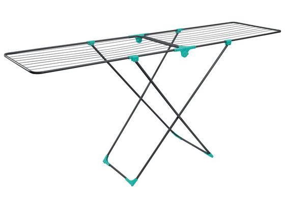 Wäschetrockner Two - Türkis/Anthrazit, Basics, Kunststoff/Metall (206/96/58cm) Wäschetrockner Two - Türkis/Anthrazit, Basics, Kunststoff/Metall (206/96/58cm)