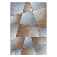 Hochflor Teppich Kupferfarben Abstrakt Rio 120x170 Cm - Kupferfarben, Basics, Textil (120/170cm)