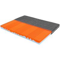 Matrace pro mládež Color Kid Grey, 120/200cm, šedý potah - bílá, textil (120/200cm) - Primatex