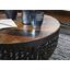 Couchtisch Nisha D: 70 cm Recyclingholz - Schwarz/Braun, Design, Holz/Metall (70/70/33cm) - Carryhome Couchtisch Nisha D: 70 cm Recyclingholz - Schwarz/Braun, Design, Holz/Metall (70/70/33cm) - Carryhome