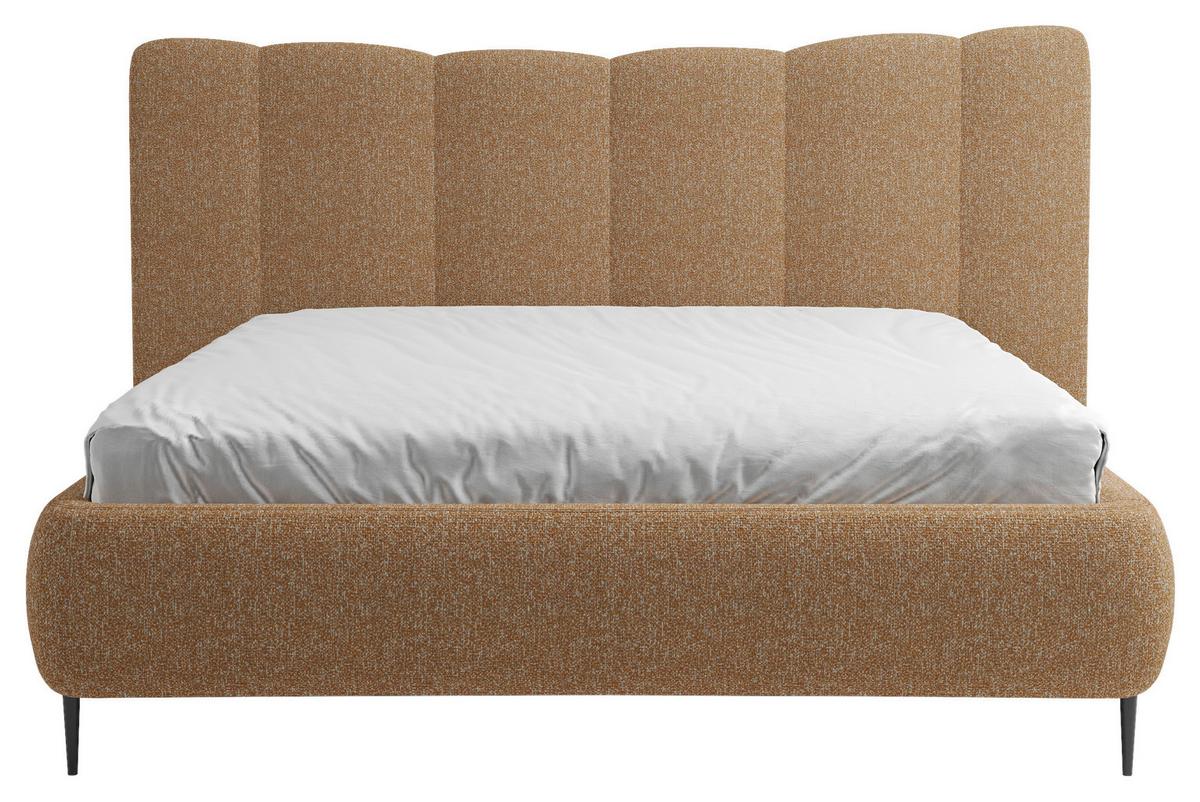 Polsterbett Nook 140x200 cm Terracotta - Terracotta, MODERN, Holz/Holzwerkstoff (140/200cm) - MID.YOU