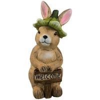 Dekohase Gabriel - Pink/Braun, KONVENTIONELL, Stein (17/16,5/35cm) - Luca Bessoni