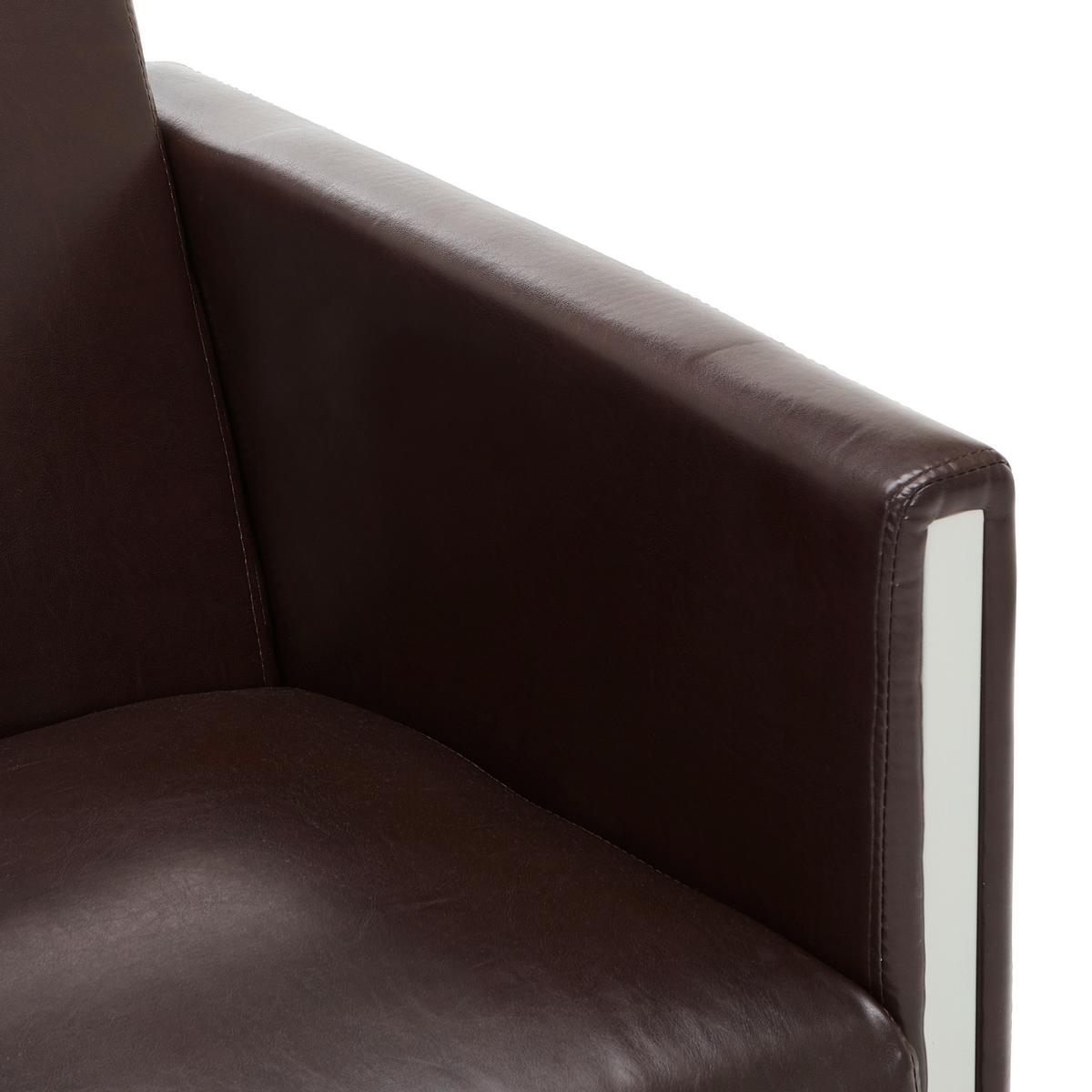 2-sitzer-sofa Aruba Dunkelbraun - Dunkelbraun/Grau, MODERN, Textil (111/78/71cm) - MID.YOU