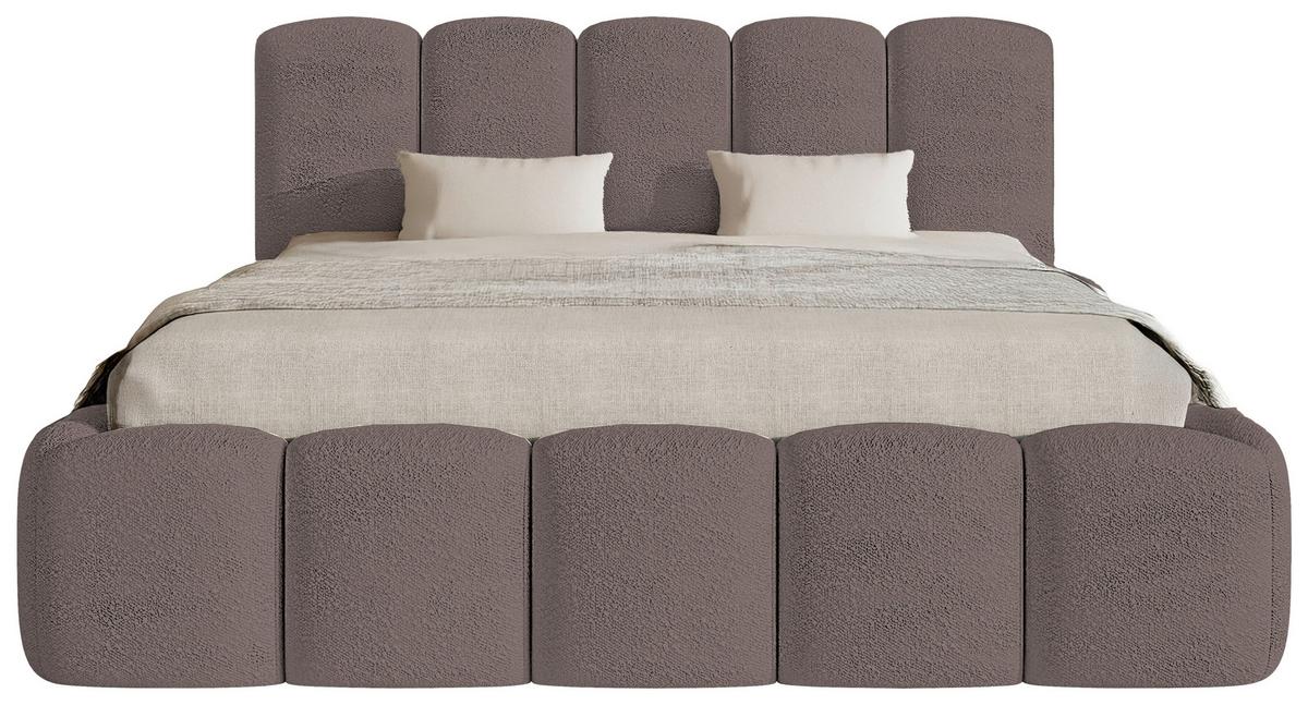 Polsterbett Artamide Dunkelgrau Lf: 160x200 Cm - Dunkelgrau, MODERN, Holz/Textil (160/200cm) - Livetastic