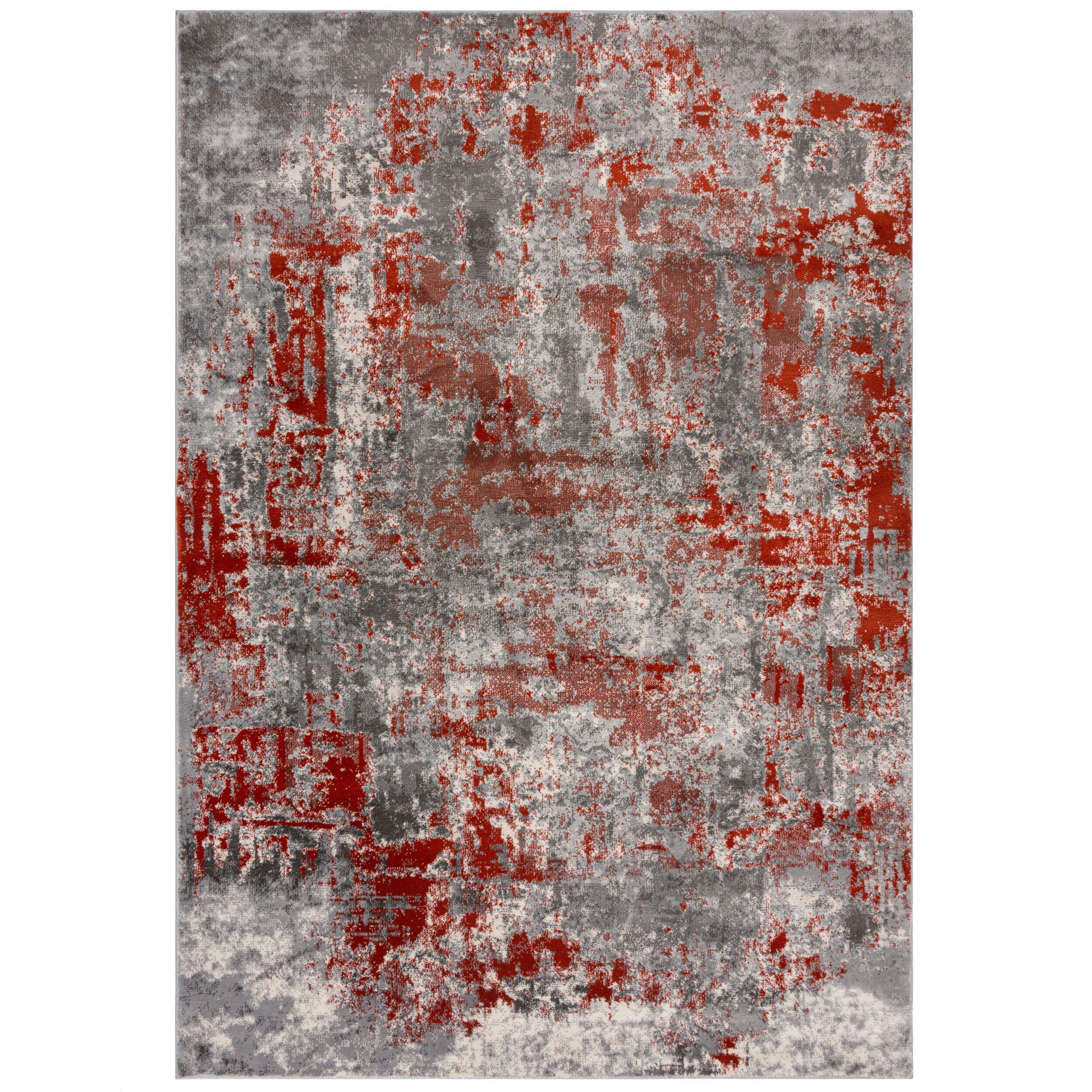 Webteppich 503119373956 - Dunkelorange, Basics, Textil (120/170cm)