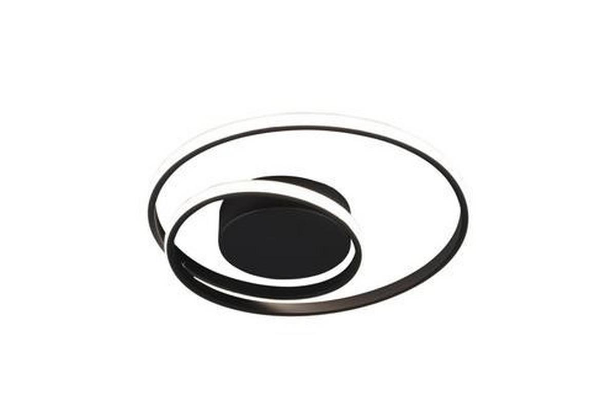 Led-deckenleuchte R62911132 Zibal - Schwarz/Weiß, Design, Kunststoff/Metall (39/7cm)