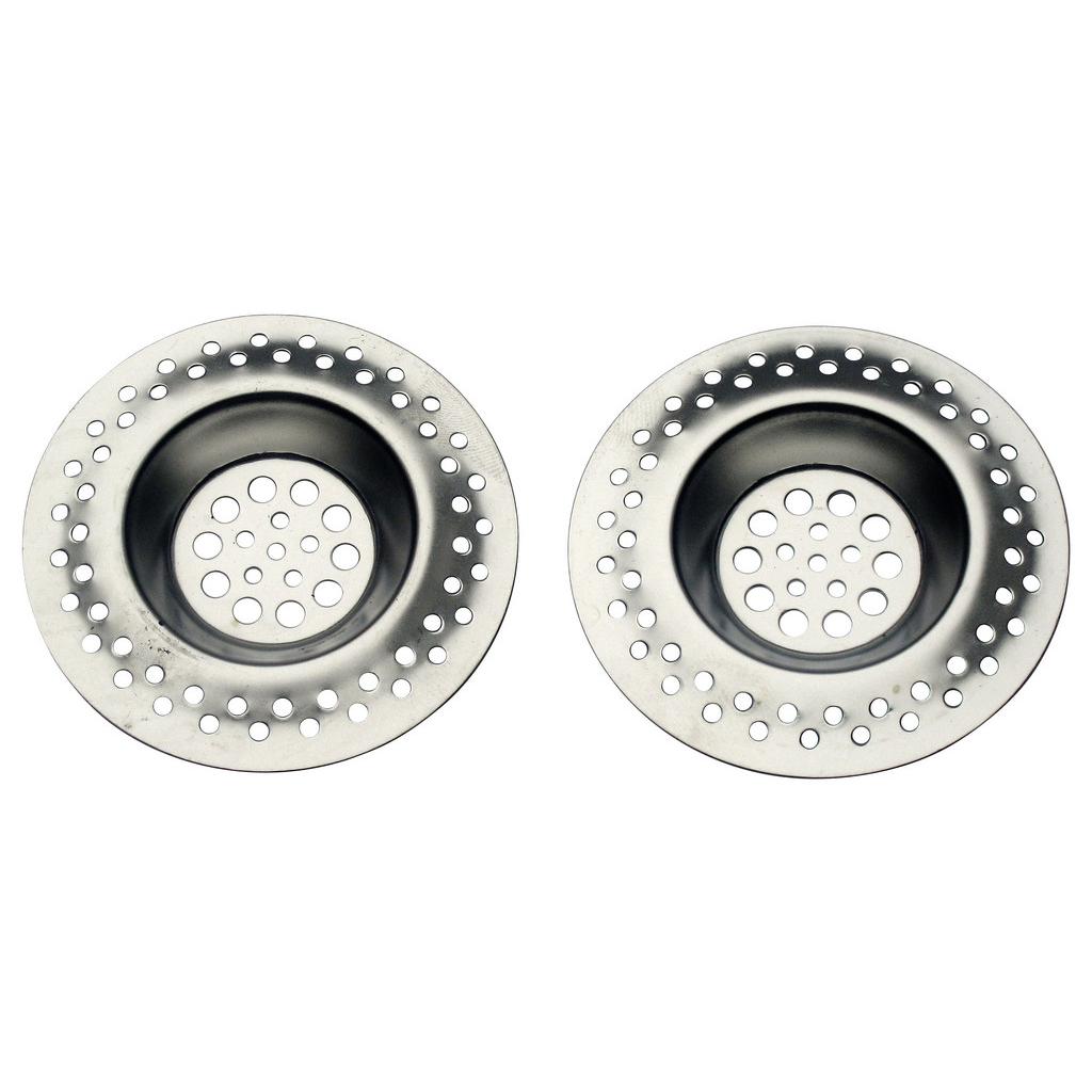 Abflusssieb 2--Teilig. ø 7 cm Edelstahl