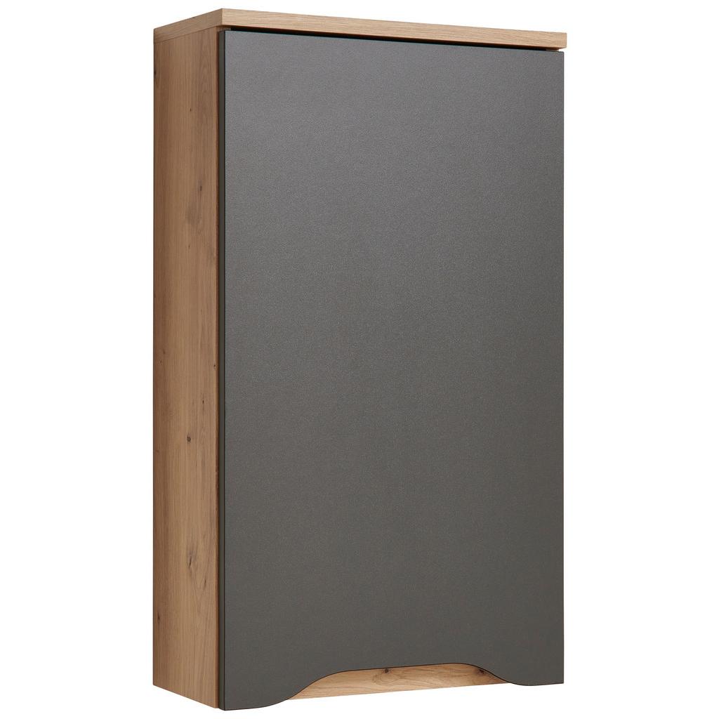 Hängeschrank Bad Giga BHT: 40x70x20 cm Anthrazit