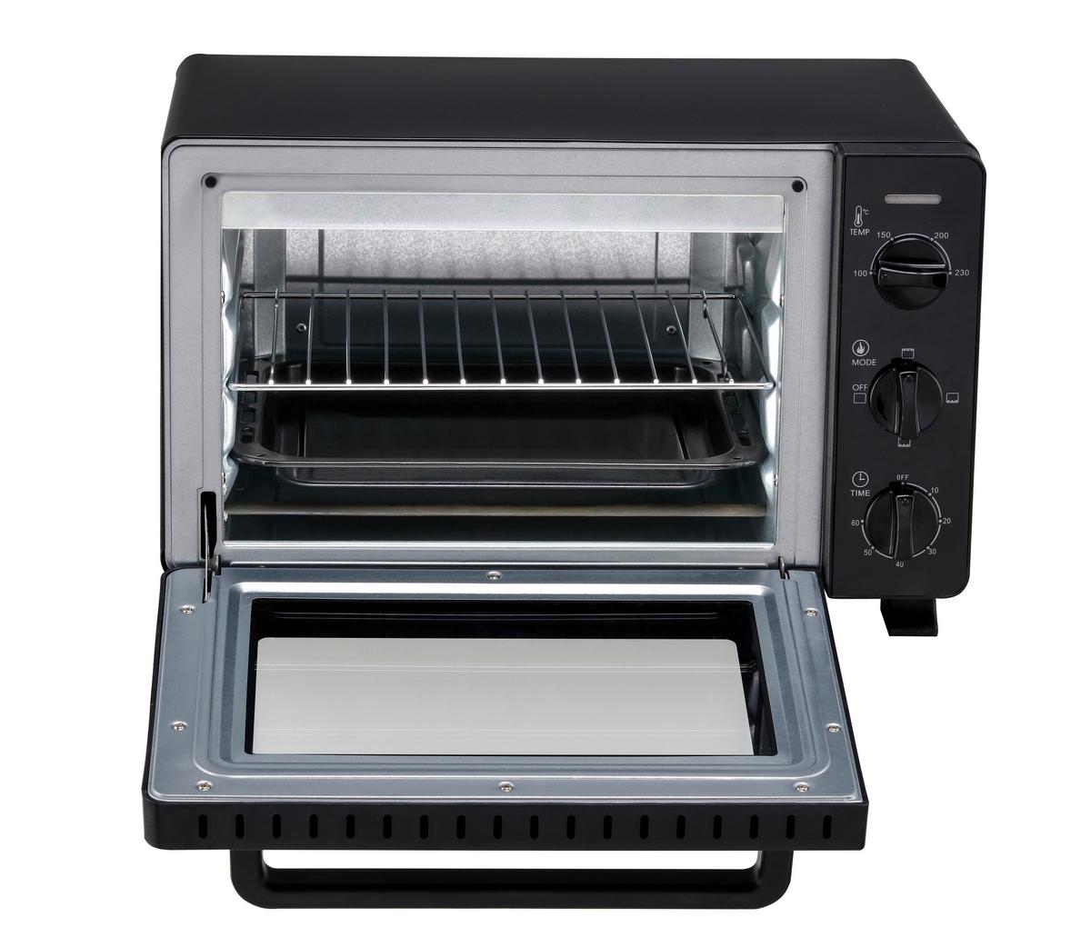 Minibackofen Nabo Bm 1600 - Schwarz, Basics, Metall (43,5/34/27,5cm) - Nabo