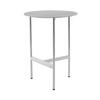 Beistelltisch Pero Silberfarben B: 40 Cm - Silberfarben, Design, Metall (40/54/40cm) - Kayoom