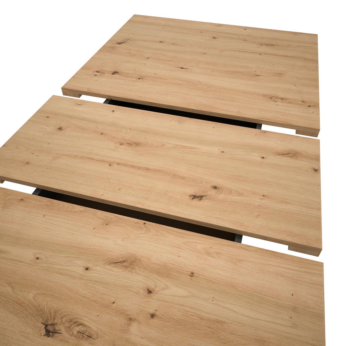 Ausziehtisch Marlon 150 Az Melamin Artisan, B: 150-190 cm - Eiche Artisan, Trend, Holzwerkstoff (150-190/76/90cm)