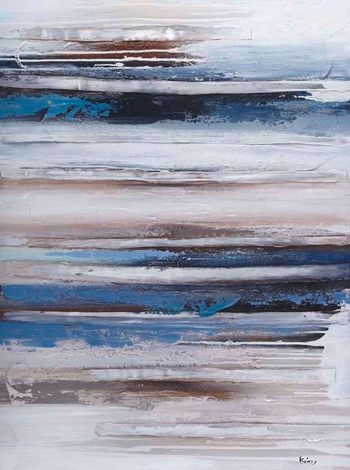 Olajfestmény 90/120cm - többszínű, Basics, textil (90/120cm)