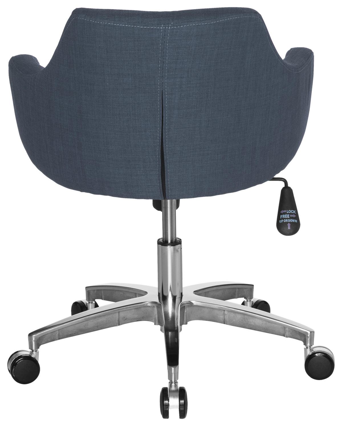Drehstuhl Solao 100 Dunkelgrau - Dunkelgrau, MODERN, Kunststoff/Textil (55/86/41cm) - MID.YOU