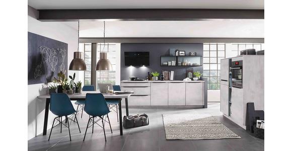 Einbauküche Weißbeton Nb. Planbar In Weißbeton Nb. - Weiß, MODERN, Holzwerkstoff - Vertico