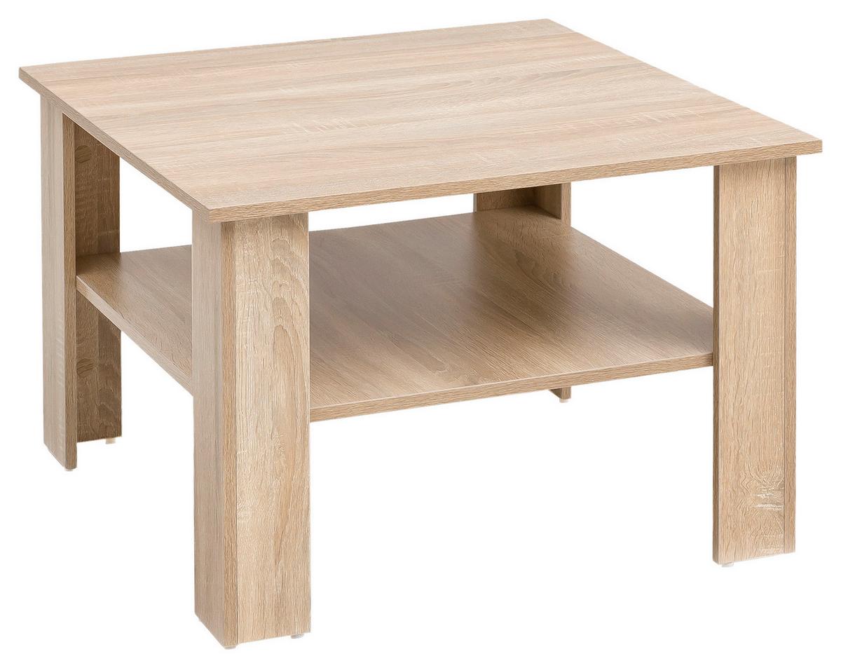 Dohányzóasztal Mid.you - tölgyfa színű, Konventionell, faalapú anyag (60/60/42cm) - MID.YOU