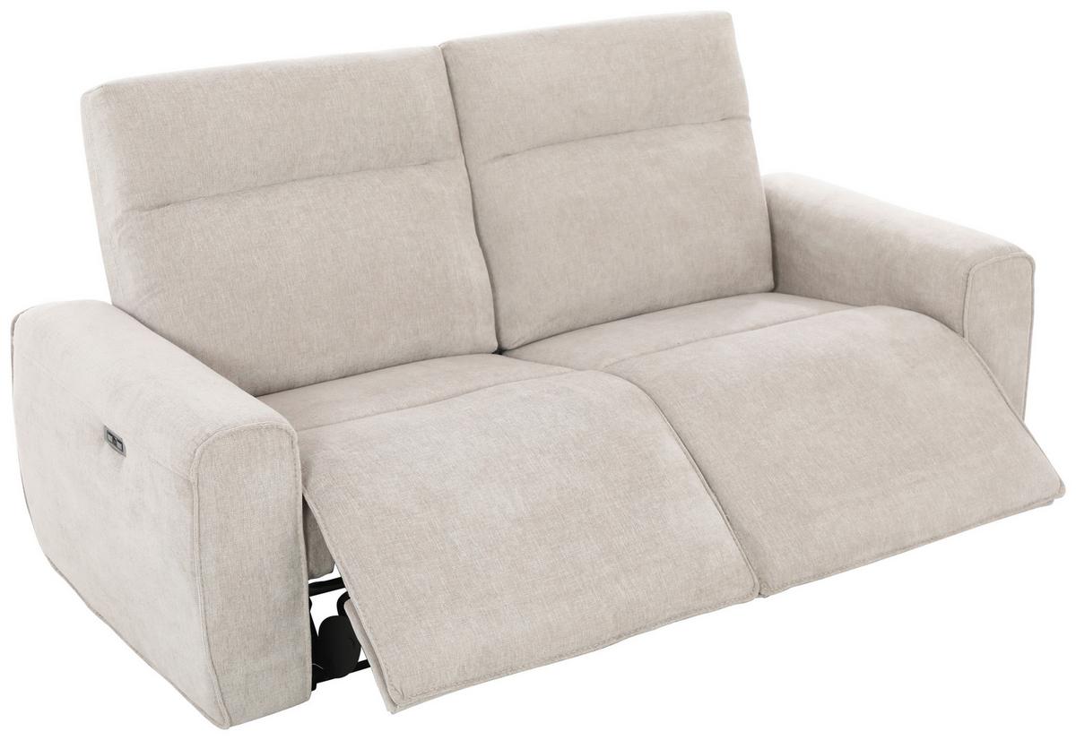 Kanapé 3-üléses Paco - bézs, Modern, textil/fa (198/102/93cm)