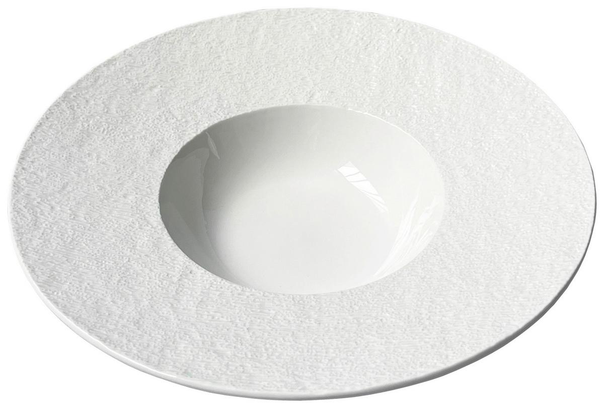 Tanier na cestoviny HARUKI - GOURMET - biela, Modern, keramika (28,9/6,2cm) - Mömax