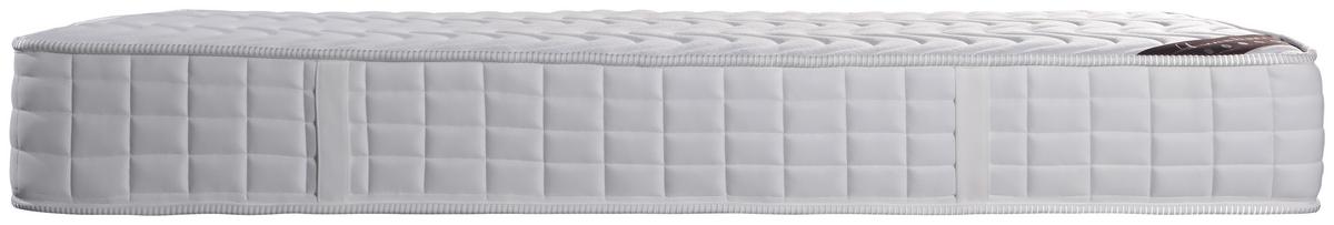 Taschenfederkernmatratze Dreamliner 80x200 H3 H: 24 Cm - Weiß, Basics, Textil (80/200cm) - MID.YOU