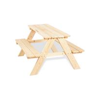 Kindersitzgruppe natur - Naturfarben, Basics, Holz (90/79/50cm) - Pinolino