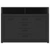 Kommode Lupo Anthrazit B: 119 Cm - Anthrazit, Design, Holzwerkstoff (119/96/32cm) - MID.YOU
