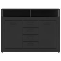 Kommode Lupo Anthrazit B: 119 Cm - Anthrazit, Design, Holzwerkstoff (119/96/32cm) - MID.YOU