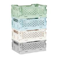 Aufbewahrungsbox Luis - Blau/Weiß, KONVENTIONELL, Kunststoff (15/10,3/6cm) - Homezone