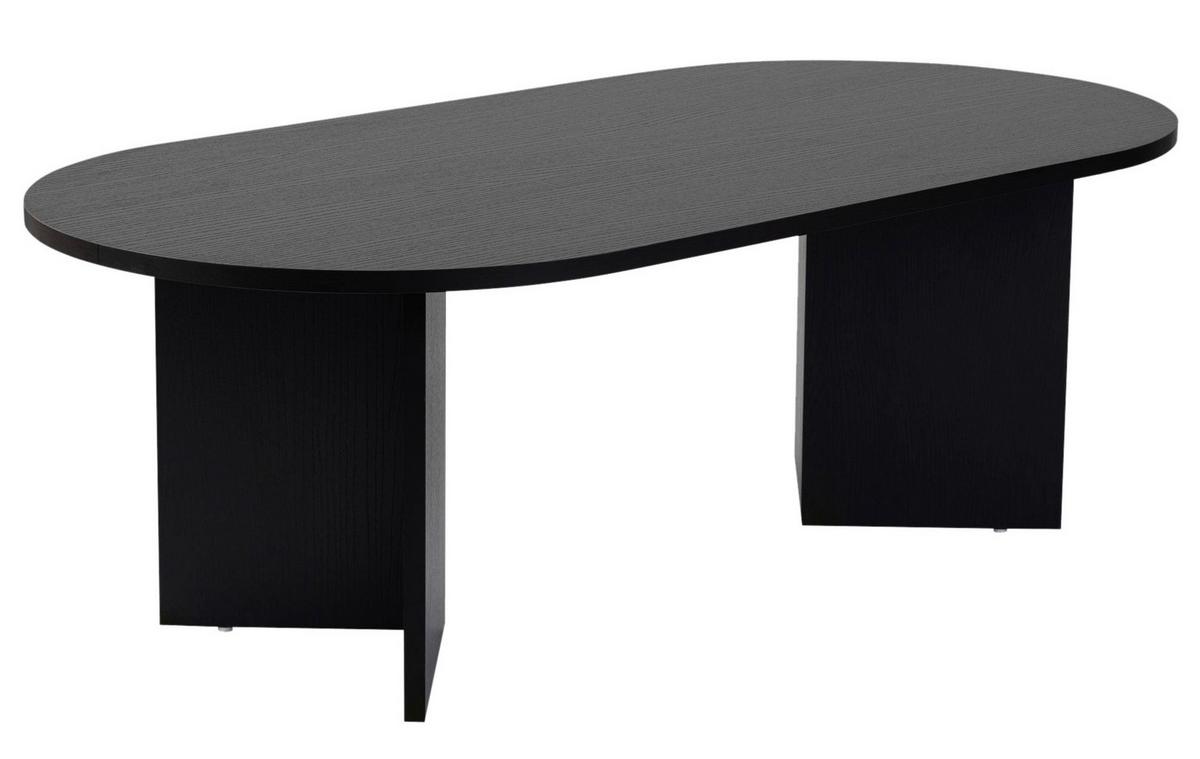 Couchtisch Sable Schwarz B: 119cm - Schwarz, Design, Holzwerkstoff (119/40/60cm) - MID.YOU
