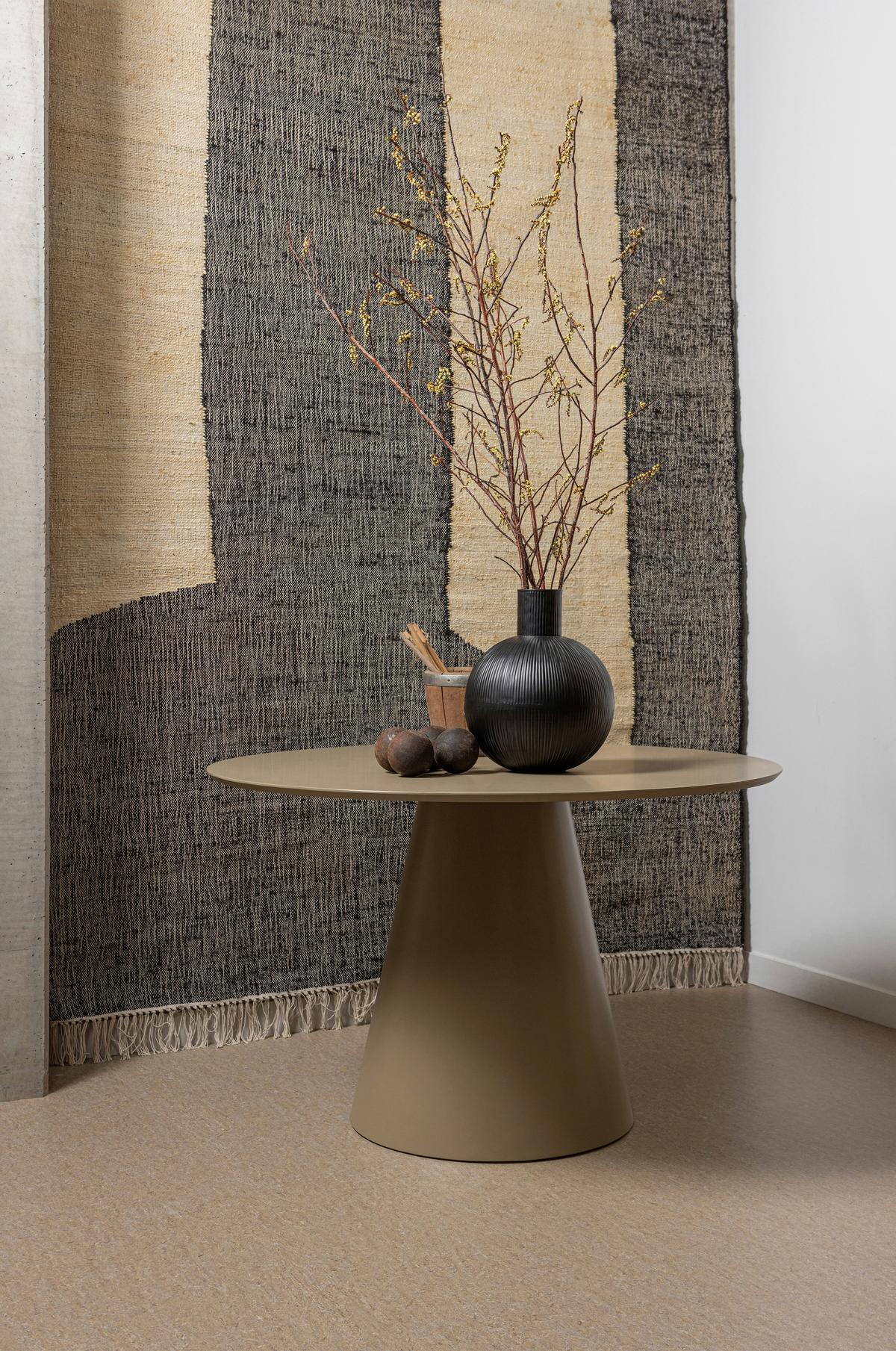Esstisch Jorre Braun L: 120 Cm - Braun, Design, Holzwerkstoff (120/120/76cm) - Livetastic