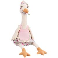 Dekoente Leandro - Pink/Beige, KONVENTIONELL, Kunststoff/Textil (10/15/48cm) - Luca Bessoni