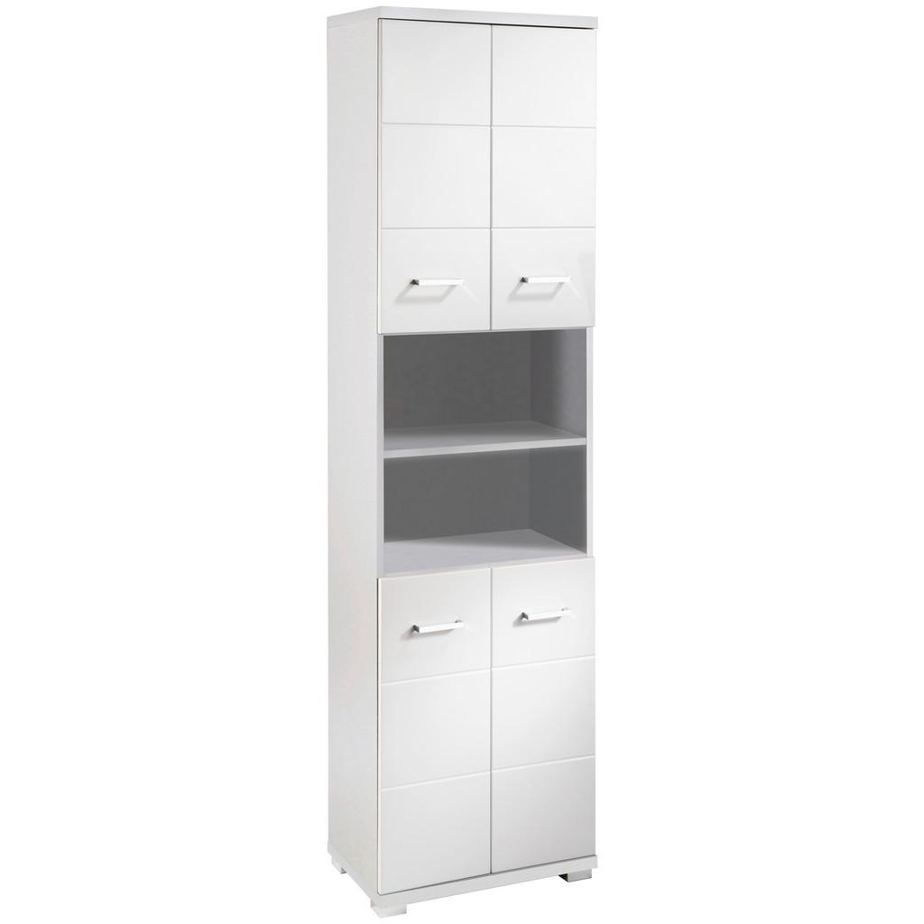 Hochschrank Nebraska06 B: 50cm Weiß