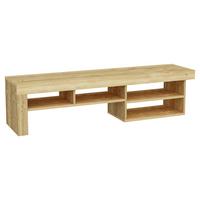 TV-Lowboard Hestia B: 160 cm Eiche Dekor - Eichefarben, Design, Holzwerkstoff (160/40/38cm) - MID.YOU